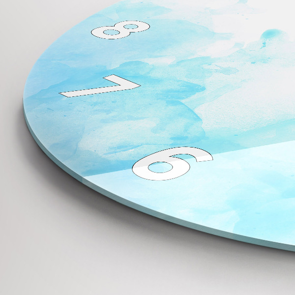 Orologio rotondo Macchie dipinte