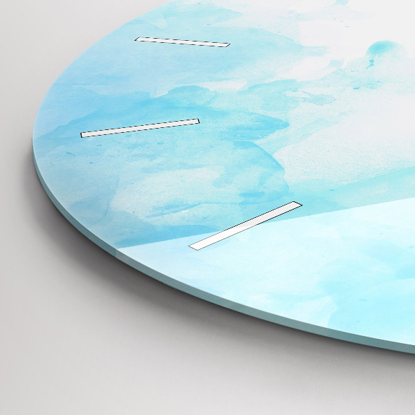 Orologio rotondo Macchie dipinte