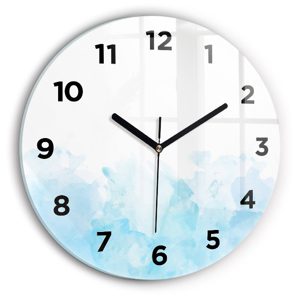 Orologio rotondo Macchie dipinte