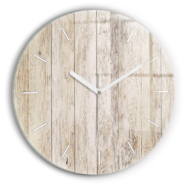 Orologio rotondo Pannelli in legno