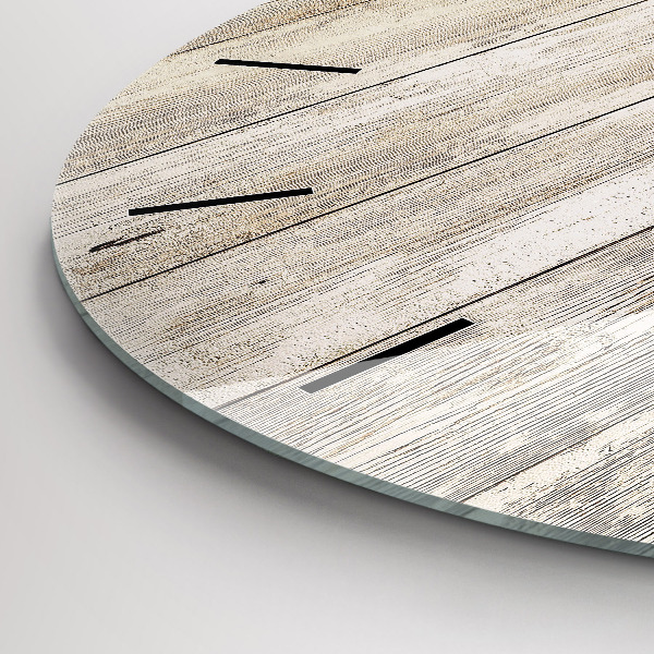 Orologio rotondo Pannelli in legno