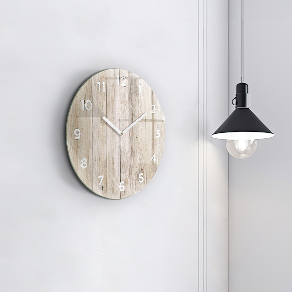 Orologio rotondo Pannelli in legno