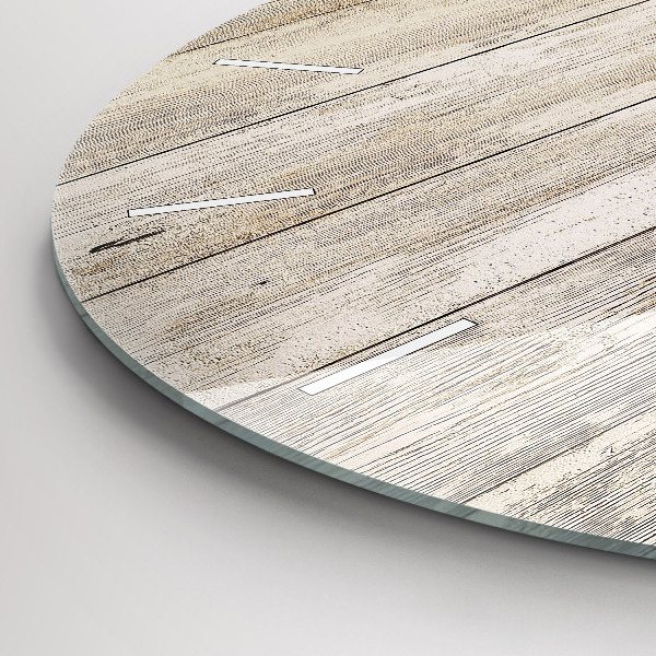 Orologio rotondo Pannelli in legno