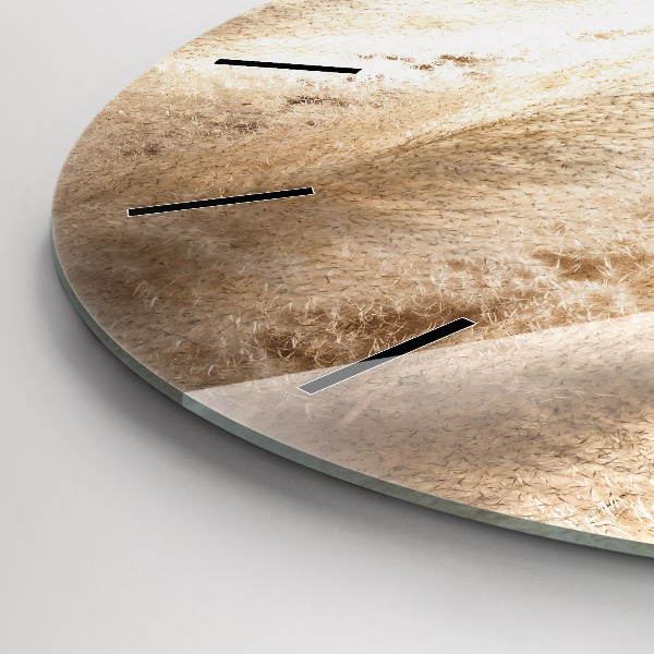 Orologio rotondo Spighe di grano