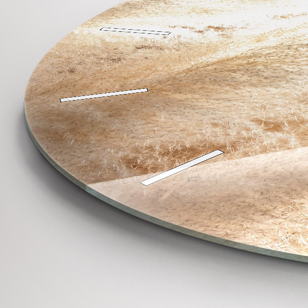 Orologio rotondo Spighe di grano