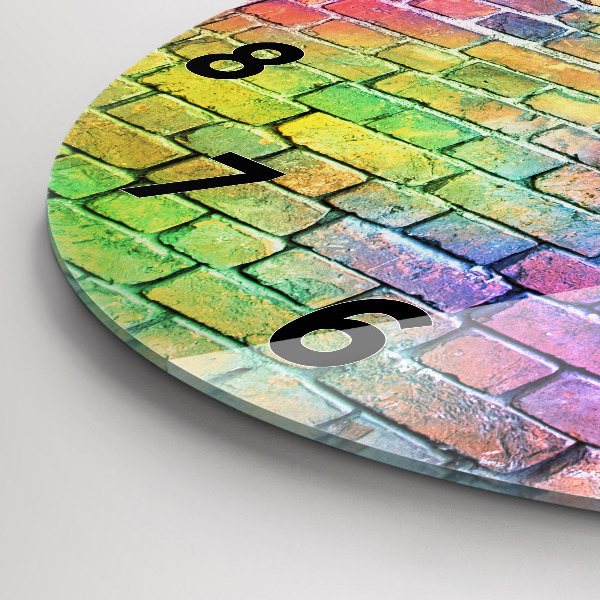 Orologio rotondo Muro dipinto