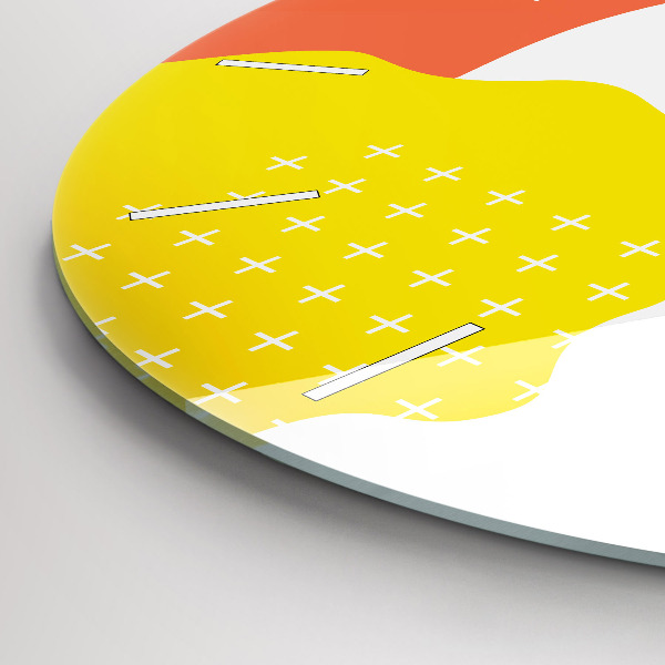 Orologio rotondo Astrazione POP