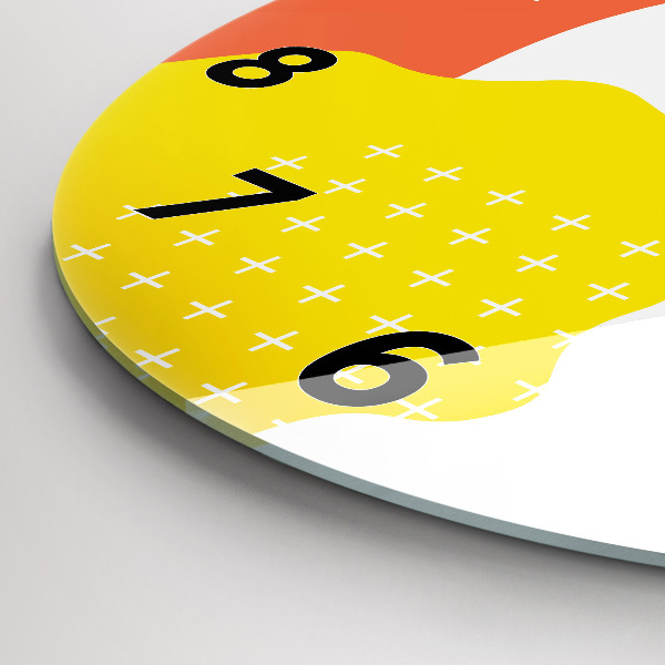 Orologio rotondo Astrazione POP