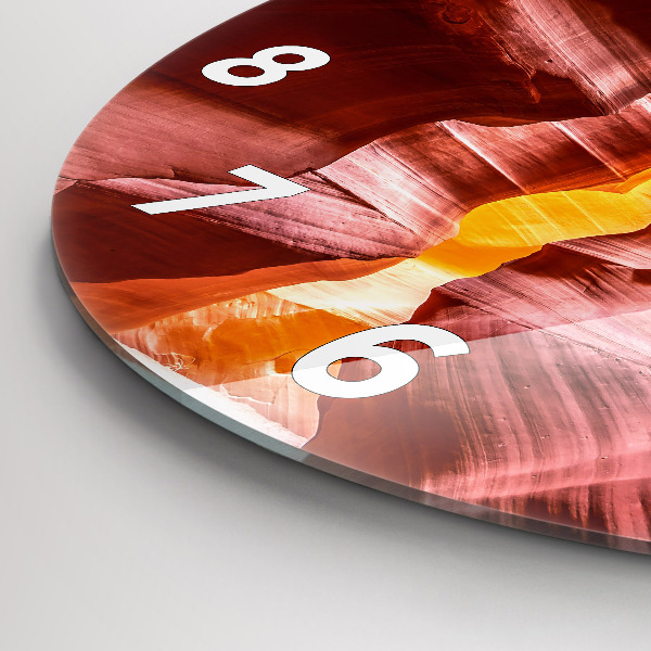 Orologio rotondo Canyon di sabbia