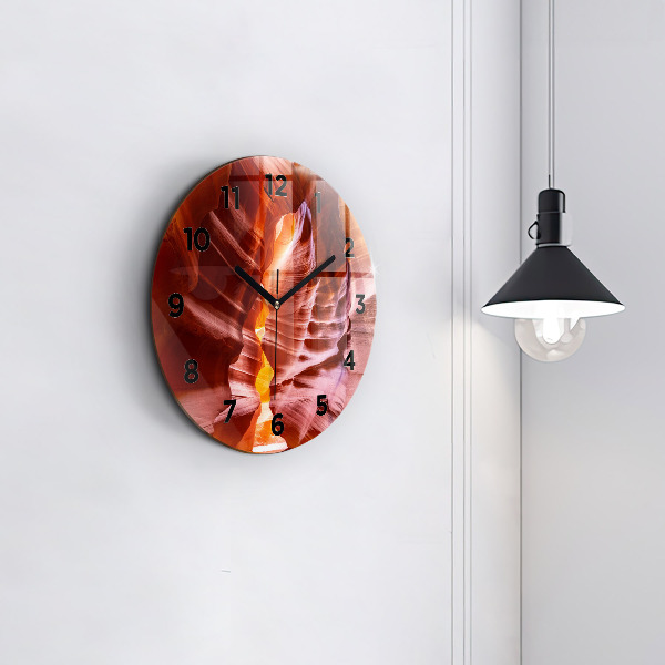 Orologio rotondo Canyon di sabbia