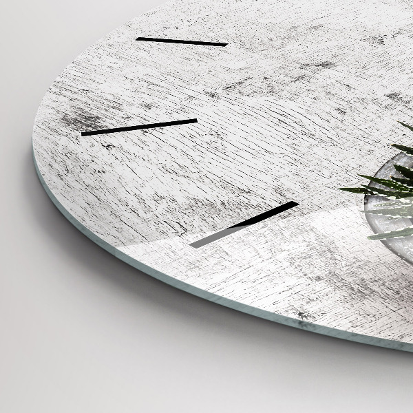 Orologio rotondo Piante ornamentali