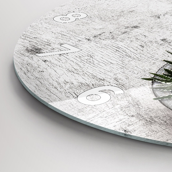 Orologio rotondo Piante ornamentali