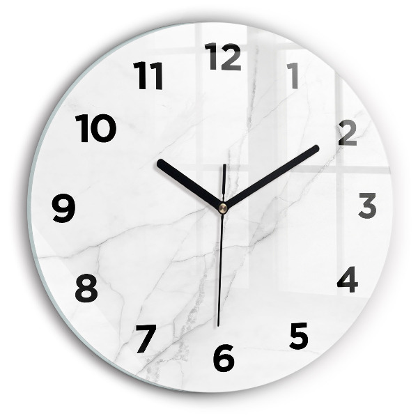 Orologio rotondo Marmo decorativo