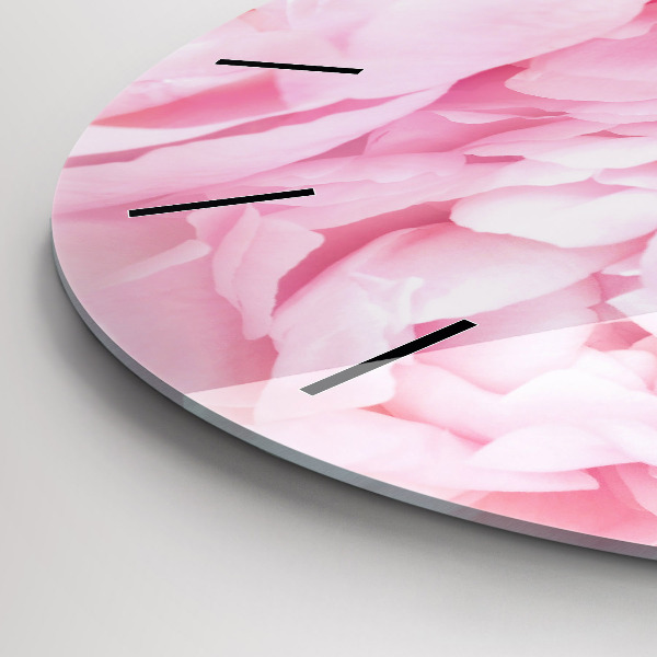 Orologio rotondo Fiori che sbocciano