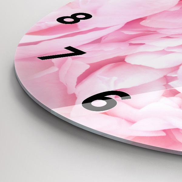 Orologio rotondo Fiori che sbocciano