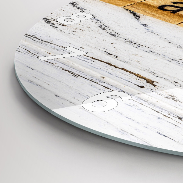 Orologio rotondo L'iscrizione Famiglia