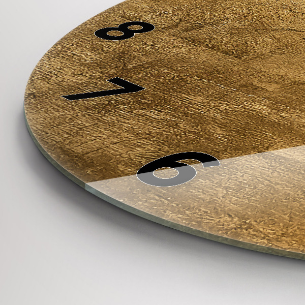 Orologio rotondo Tela decorativa