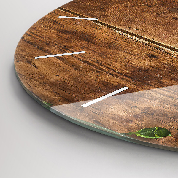 Orologio rotondo Legno rustico
