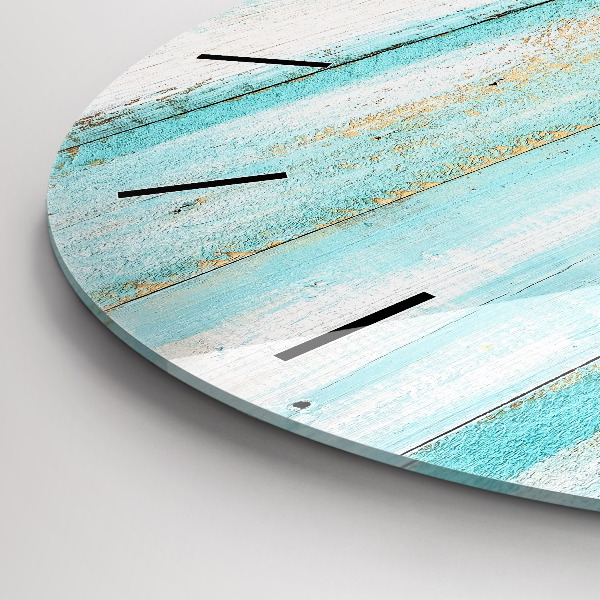 Orologio rotondo Tavole blu