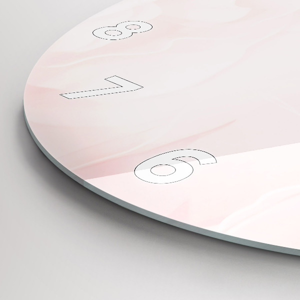 Orologio rotondo Rose in fiore