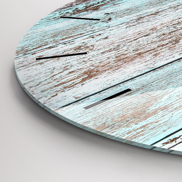 Orologio rotondo Legno pastello