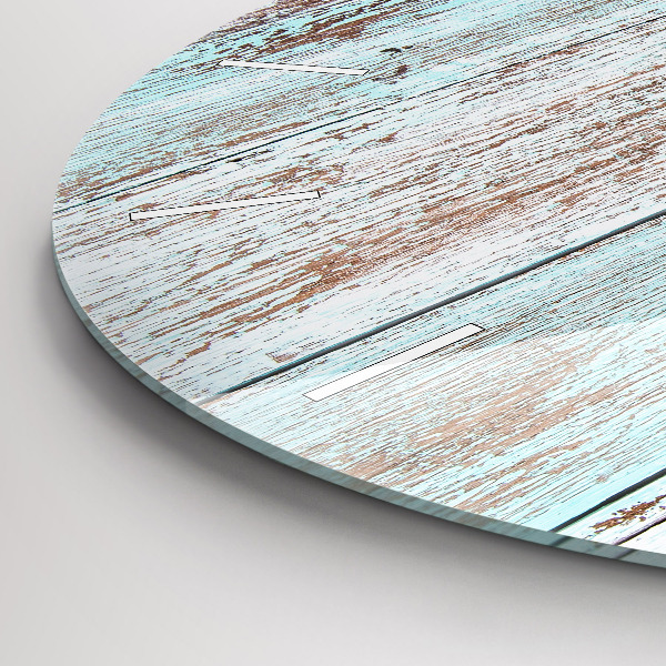 Orologio rotondo Legno pastello