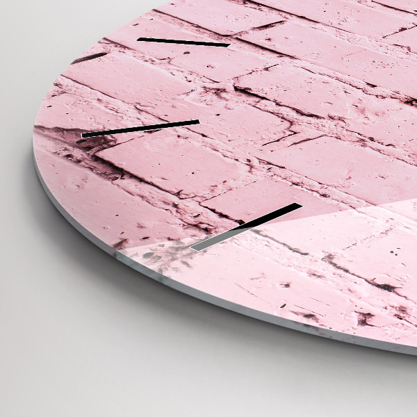 Orologio rotondo Muro di mattoni