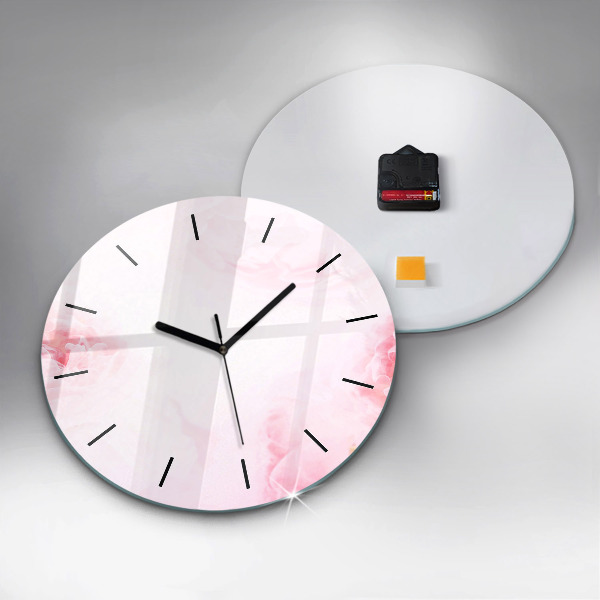 Orologio rotondo Fiori che sbocciano