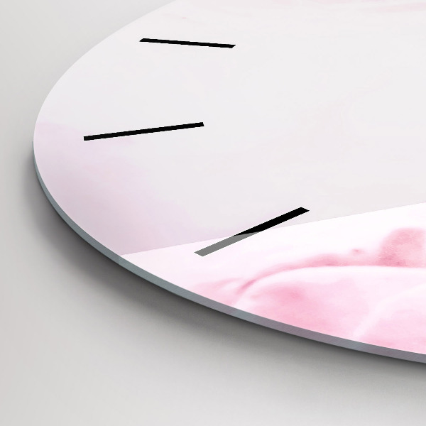 Orologio rotondo Fiori che sbocciano