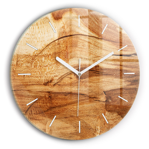 Orologio rotondo Struttura del legno