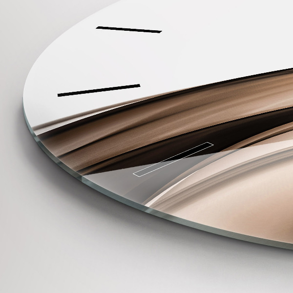 Orologio rotondo Linea di astrazione