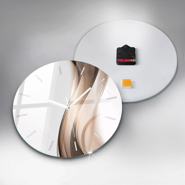 Orologio rotondo Linea di astrazione