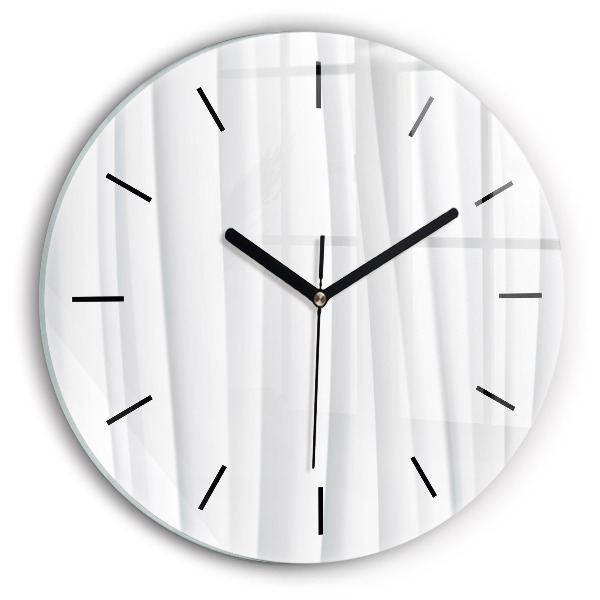 Orologio rotondo Trama delle onde