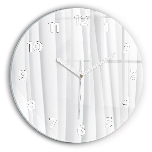 Orologio rotondo Trama delle onde