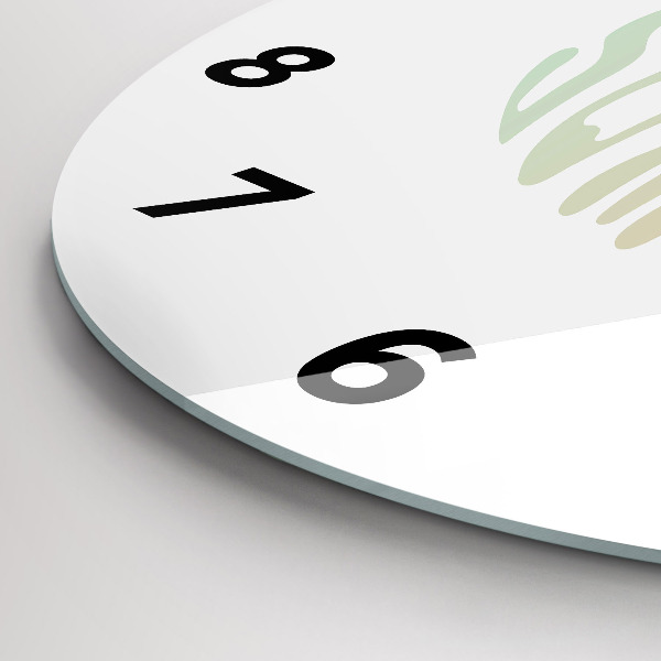 Orologio rotondo in vetro Ciao Estate!