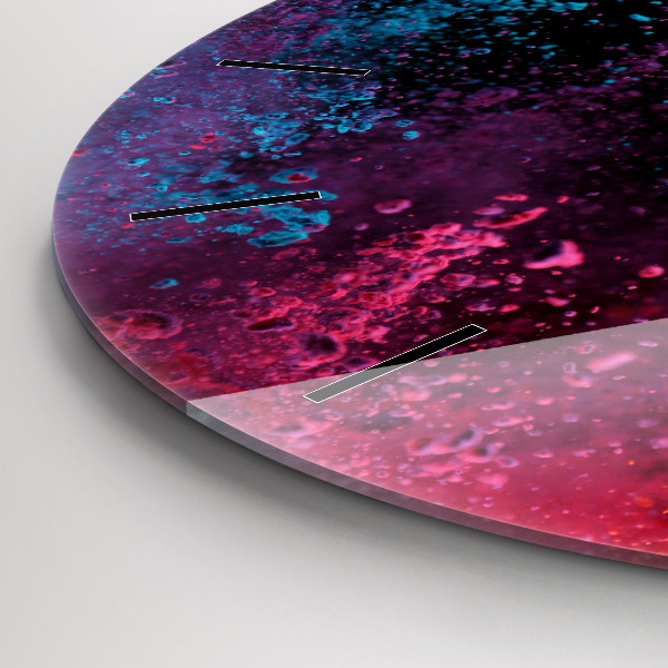 Orologio rotondo Esplosione di colori