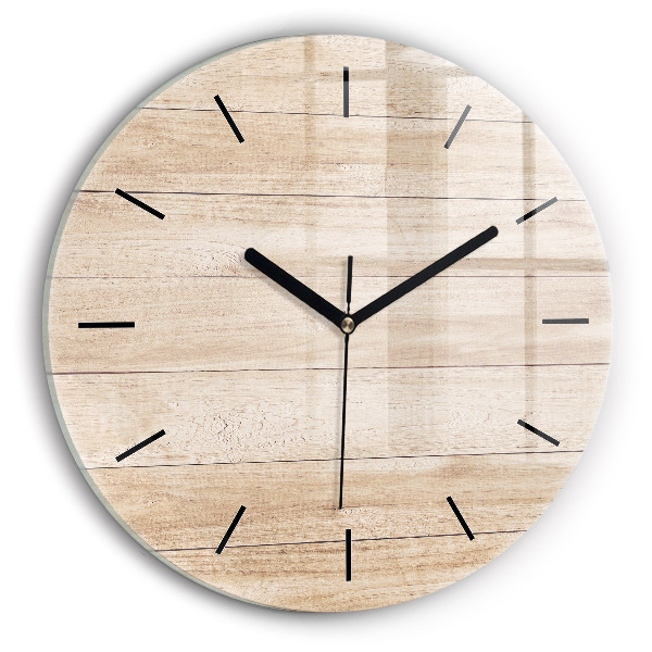 Orologio rotondo Struttura in legno