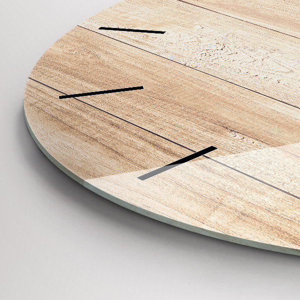 Orologio rotondo Struttura in legno