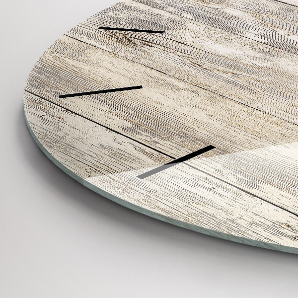 Orologio rotondo Pannelli in legno