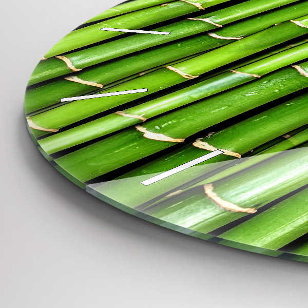 Orologio rotondo Bambù asiatico