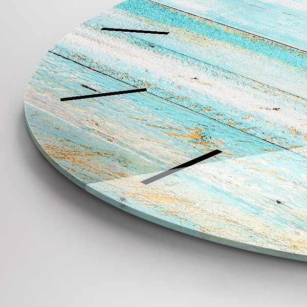 Orologio rotondo Tavole blu