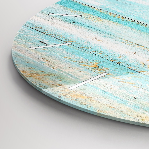 Orologio rotondo Tavole blu