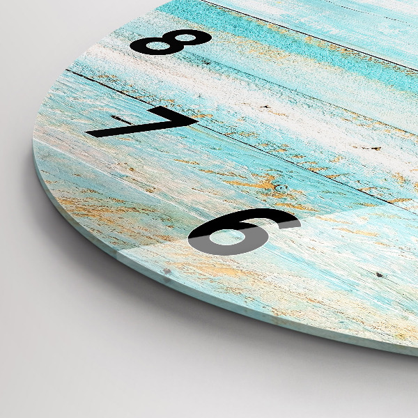 Orologio rotondo Tavole blu