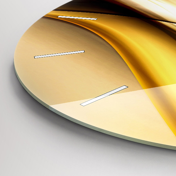 Orologio rotondo Onda astratta