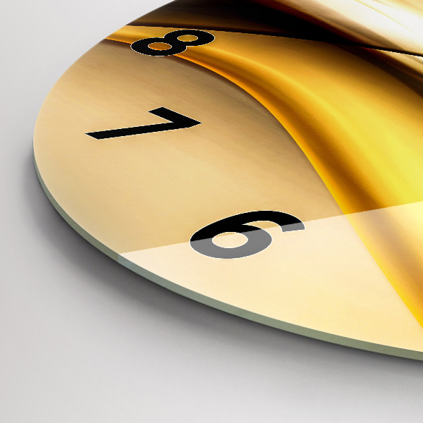 Orologio rotondo Onda astratta