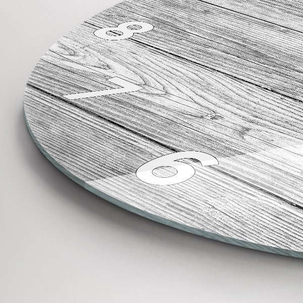 Orologio rotondo Pannelli in legno