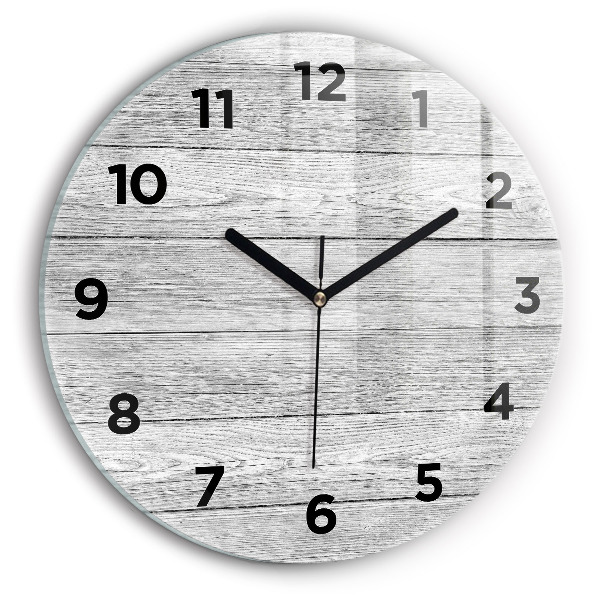 Orologio rotondo Pannelli in legno