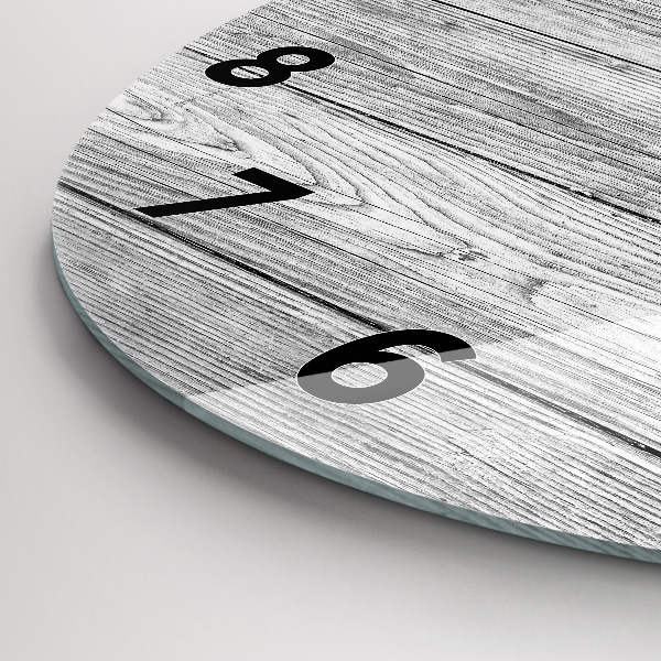 Orologio rotondo Pannelli in legno