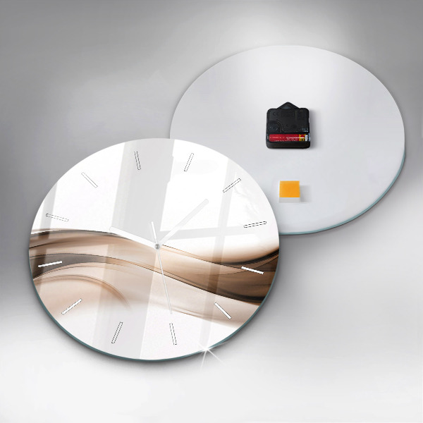 Orologio rotondo Linea di astrazione