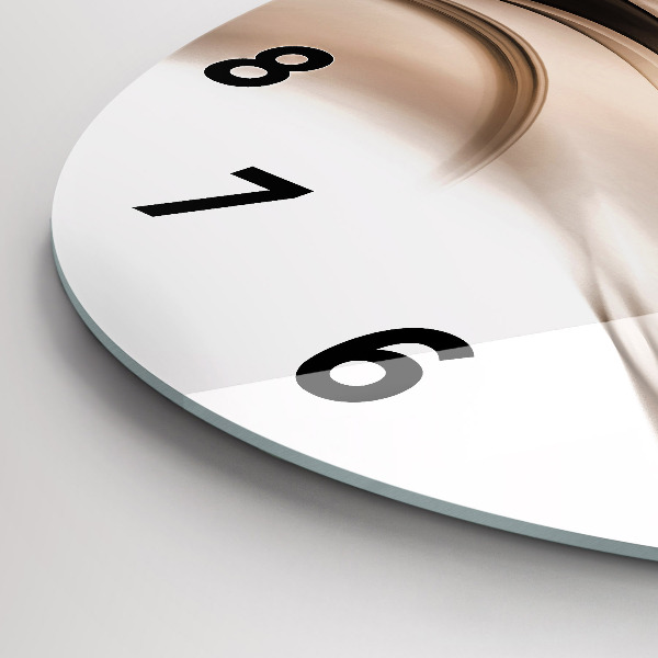 Orologio rotondo Linea di astrazione